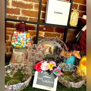 Set blossom rose vintage Studio Silversmith